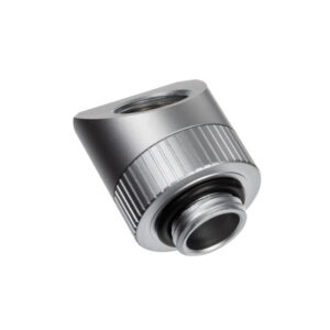 EK Water Blocks EK-Quantum Torque Angle 45 Degrees G1/4 inch Female to G1/4 inch Male - Rotatable, Satin Titanium - Image 2