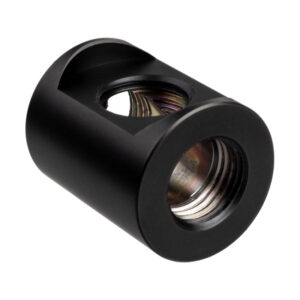 EK Water Blocks EK-Quantum Torque T-Splitter 3x G1/4 inch BSP - black - Image 2