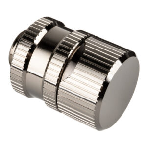 EK Water Blocks EK-Quantum Torque Drain Valve - Nickel - Image 1