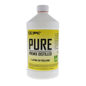 XSPC Pure Coolant, 1 Litre - yellow, UV