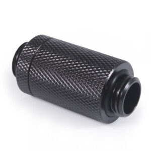 Alphacool ES D-Plug, 31.5-46.5mm, G1/4 male to G1/4 male - black - Image 2