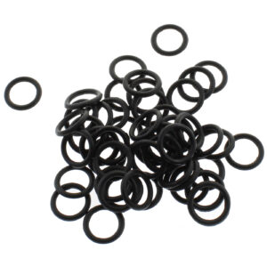 XSPC G1/4-inch Thread Sealing Rings - 50 Pieces, Black