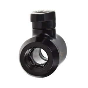 Bitspower Absperrhahn 2x IG 1/4 Inch, matt black - Image 2