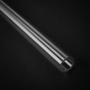 Bitspower None Chamfer PETG Link Tube 16/12mm, 50cm - transparent