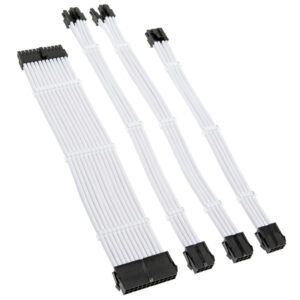 Kolink Core Standard Braided Cable Extension Kit - Brilliant White - Image 2