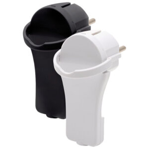 Brennenstuhl extension cable with angled flat plug, 2m - black - Image 2