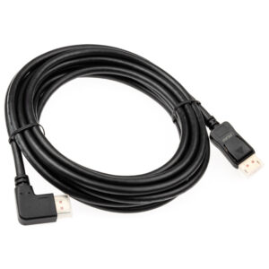 InLine 8K (UHD-2) DisplayPort Cable, right angled, black - 5m - Image 2