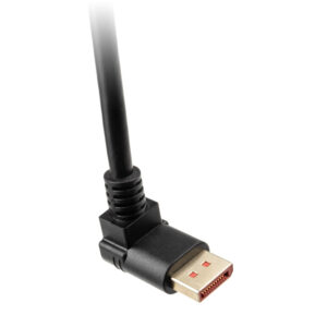 InLine 8K (UHD-2) DisplayPort cable, upward angled, black - 3m - Image 2