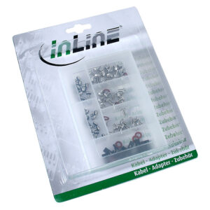 InLine PC screw set, 94 pieces - Image 2