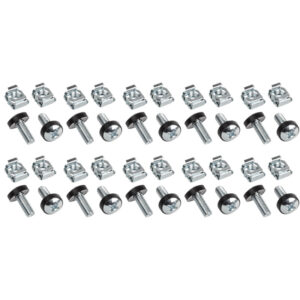 InLine cage nut set M6, 20 pieces