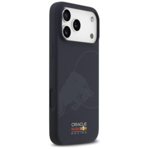 Red Bull Silicone Single Bull Logo MagSafe dėklas skirtas Apple iPhone 17 Pro Max Navy Blue - Image 4