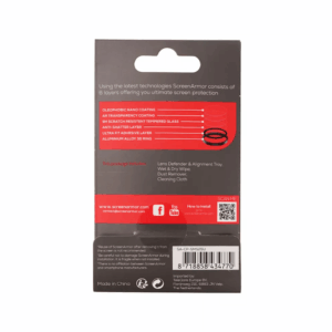 ScreenArmor Glitter Lens Defender Apsauginis Kameros Stiklas Apple iPhone 17 Pro / 17 Pro Max - Image 3
