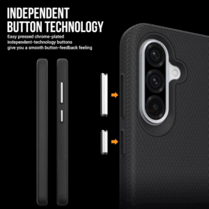 ScreenArmor MagArmor Case Apsauginis MagSafe Dėklas Samsung Galaxy A56/A36 juodos spalvos - Image 6