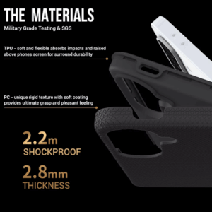 ScreenArmor MagArmor Case Apsauginis MagSafe Dėklas Samsung Galaxy A56/A36 juodos spalvos - Image 8