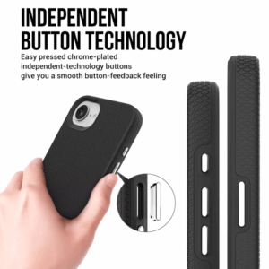 ScreenArmor MagArmor Case Apsauginis MagSafe Dėklas Apple iPhone 16e juodos spalvos - Image 7