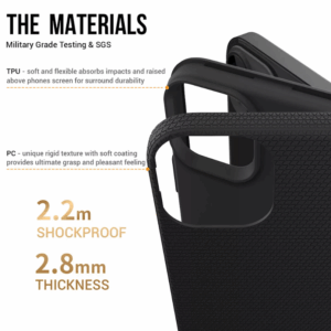 ScreenArmor MagArmor Case Apsauginis MagSafe Dėklas Apple iPhone 14/13 juodos spalvos - Image 9