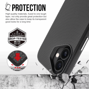 ScreenArmor MagArmor Case Apsauginis MagSafe Dėklas Apple iPhone 16 Plus juodos spalvos - Image 8