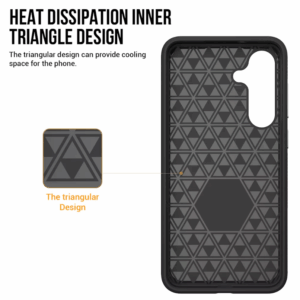 ScreenArmor MagArmor Case Apsauginis MagSafe Dėklas Samsung Galaxy S25 FE juodos spalvos - Image 3