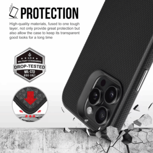 ScreenArmor MagArmor Case Apsauginis MagSafe Dėklas Apple iPhone 16 Pro juodos spalvos - Image 8