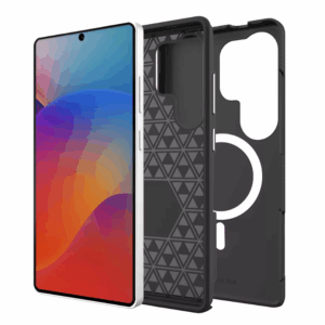 ScreenArmor MagArmor Case Apsauginis MagSafe Dėklas Samsung Galaxy S25 Ultra juodos spalvos - Image 2