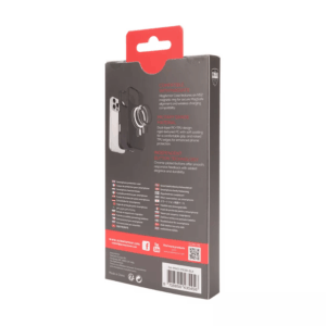 ScreenArmor MagArmor Case Apsauginis MagSafe Dėklas Apple iPhone 15 Pro juodos spalvos - Image 12