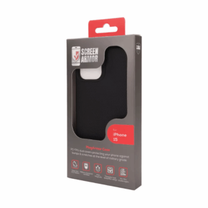 ScreenArmor MagArmor Case Apsauginis MagSafe Dėklas Apple iPhone 15 juodos spalvos - Image 11