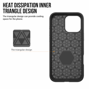 ScreenArmor MagArmor Case Apsauginis MagSafe Dėklas Apple iPhone 16 Pro Max juodos spalvos - Image 5