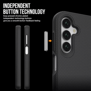 ScreenArmor MagArmor Case Apsauginis MagSafe Dėklas Samsung Galaxy A15 juodos spalvos - Image 7