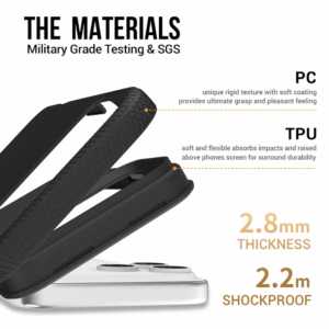 ScreenArmor MagArmor Case Apsauginis MagSafe Dėklas Apple iPhone 17 Pro juodos spalvos - Image 6