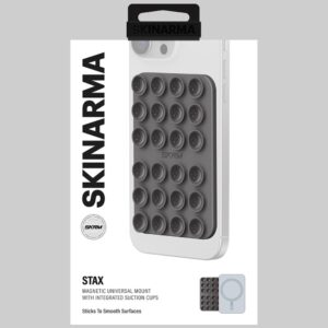 Universal suction cup Skinarma Stax MagSafe for phone smoke - Image 6