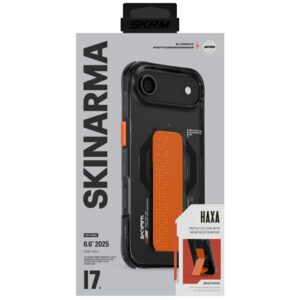Skinarma Haxa dėklas skirtas Apple iPhone Air Magnetic Charging + Grip Stand Graphite - Image 5