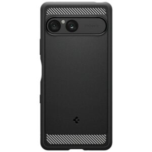 Spigen Rugged Armor dėklas skirtas Sony Xperia 10 VII juodos spalvos - Image 2