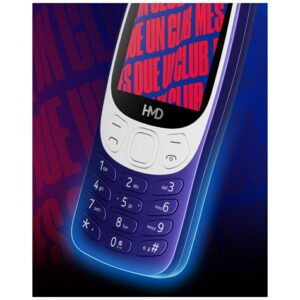Mobilusis telefonas HMD Barca 3210 TA-1736 DS mėlynos spalvos - Image 9