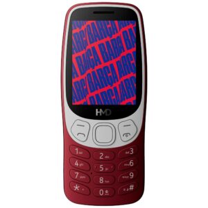 Mobilusis telefonas HMD Barca 3210 TA-1736 DS raudonos spalvos