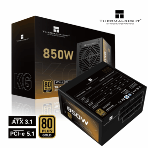 Thermalright KG-850 - 850W 80Plus Gold ATX 3.1 PSU Maitinimo Blokas