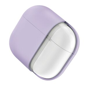 UNIQ Lino dėklas AirPods Pro 2 gen Silicone lilac - Image 3
