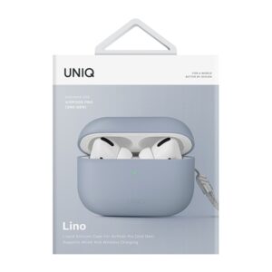 UNIQ Lino dėklas AirPods Pro 2 gen Silicone arctic blue - Image 5