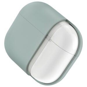 UNIQ dėklas Lino AirPods 4 Silicone iceplant green - Image 5