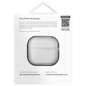 UNIQ dėklas Glase AirPods 4 glossy clear - Image 6
