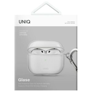 UNIQ dėklas Glase AirPods 4 glossy clear - Image 5