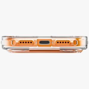 UNIQ Heldro Air dėklas Apple iPhone 17 Pro Magclick Charging Orange - Image 3