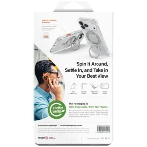 UNIQ Swivix dėklas skirtas Apple iPhone Air 360 Rotating Kickstand gold - Image 7