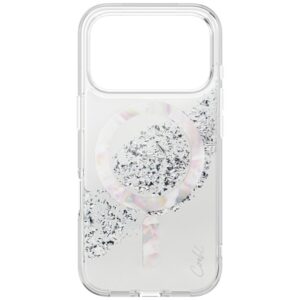 UNIQ Coehl Crystelle dėklas skirtas Apple iPhone 17 Pro Magnetic Charging sidabro spalvos - Image 2