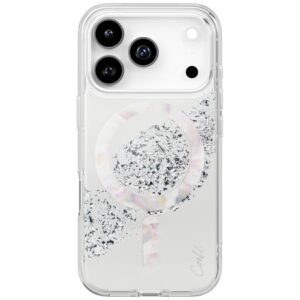 UNIQ Coehl Crystelle dėklas skirtas Apple iPhone 17 Pro Magnetic Charging sidabro spalvos - Image 1