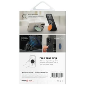 Magnetic Mount UNIQ Grivix Classic 360 Mount&Grip Stand black - Image 5