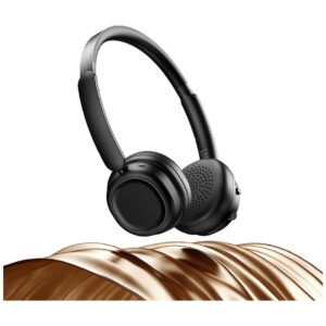 USAMS SR01 Bluetooth 5.3 ANC over-ear ausinės juodos spalvos - Image 4