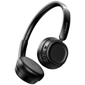USAMS SR01 Bluetooth 5.3 ANC over-ear ausinės juodos spalvos - Image 3
