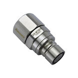 Koolance QD3 Quick Disconnect straight male to 16/10mm - no-spill, silver