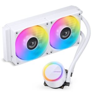 Jonsbo TG-240 AIO Cooler, ARGB - 240mm, White