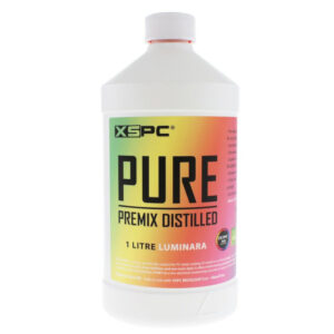 XSPC Pure coolant, 1 litre premix, RGB-reactive - Luminara